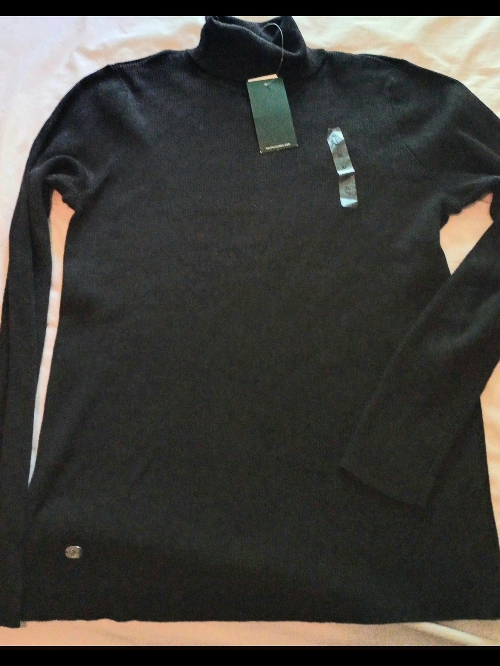 Ralph Lauren Women's Ribbed Classic Knit Sweater Size XL